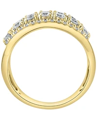 Macy's Men's Diamond (2 ct. t.w.) Band Ring in 10k Yellow Gold
