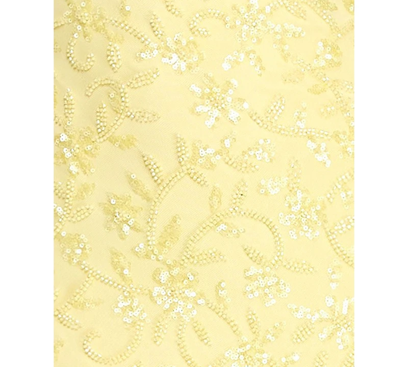 Alex & Sophia Women's Square Neck Mini Dress