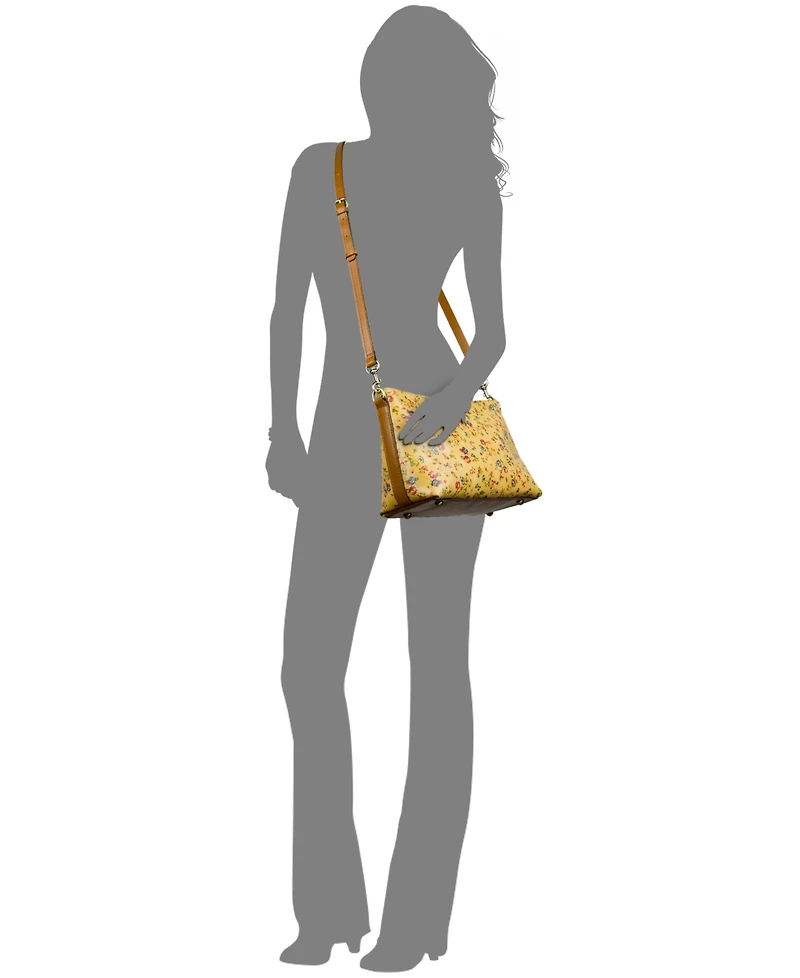 Patricia Nash Betta Medium Leather Shoulder Handbag
