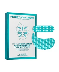 Peter Thomas Roth Peptide Skinjection Face and Eye Tapes Set