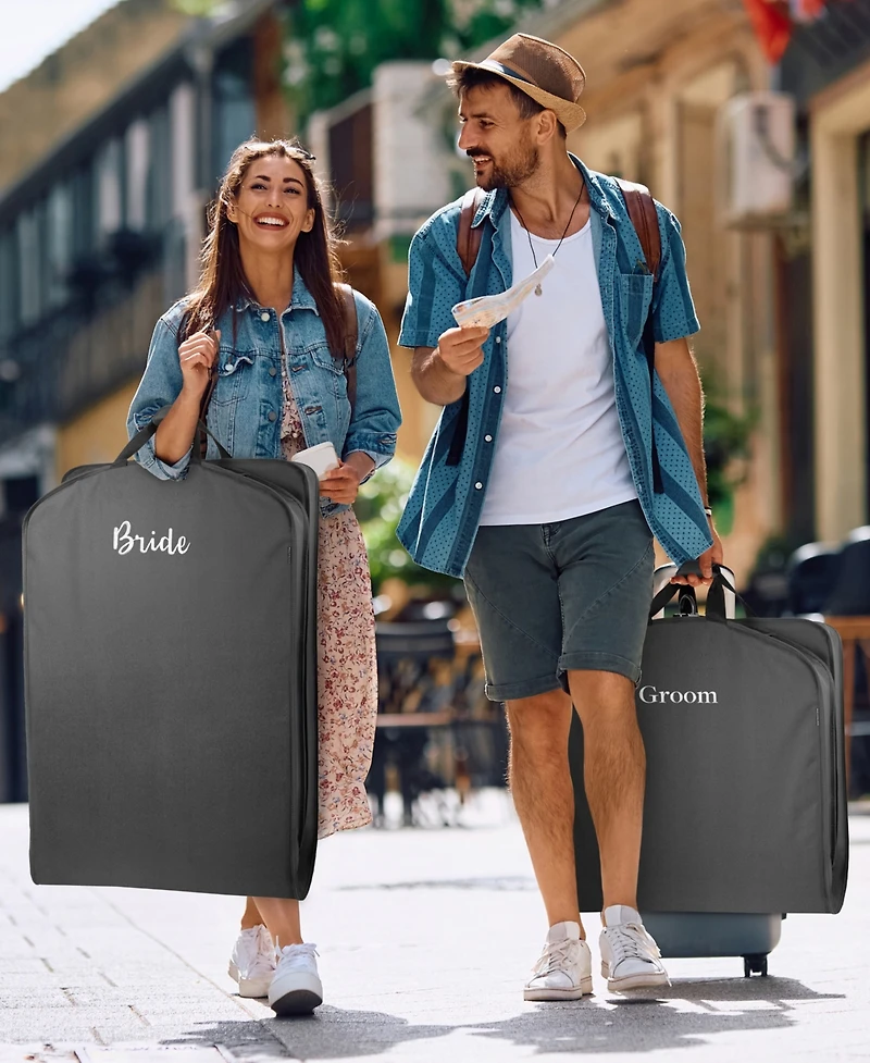 WallyBags 2-Pc. Deluxe Travel Garment Bag