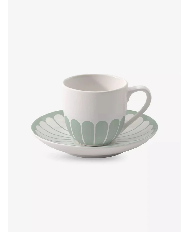 Villeroy & Boch Fleur Sleek 4.5" Espresso Cup Saucer