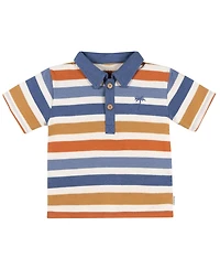 Gerber Toddler Boys Collared Shirt and Short Set, 2-Piece