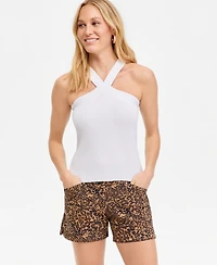 I.n.c. International Concepts Women's Halter Sweater Tank, Macy's Exclusive