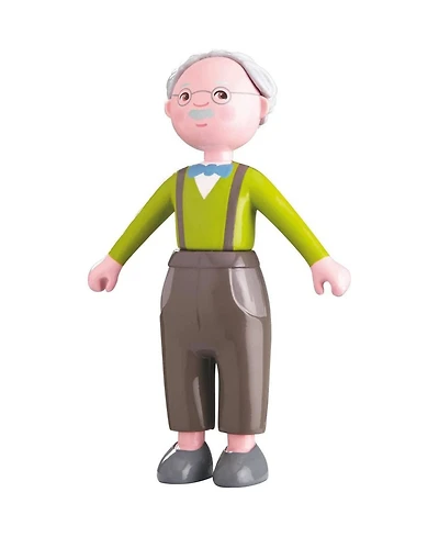 Haba Little Friends Grandpa Kurt - 4.5" Dollhouse Toy Figure