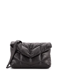 Pre-Owned Saint Laurent Mini Loulou Puffer Shoulder Bag Quilted Leather