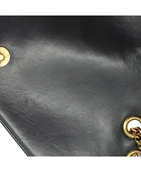 Pre-Owned Saint Laurent Medium Loulou Shoulder Bag Matelasse Chevron Leather