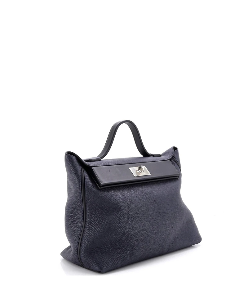 Pre-Owned HERMES 35 24/24 Bag Togo with Swift
