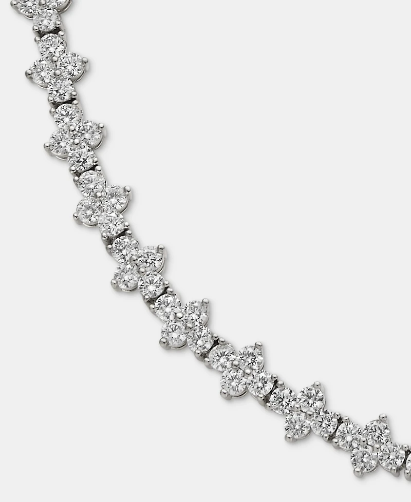 Givenchy Cubic Zirconia Tennis Collar Necklace