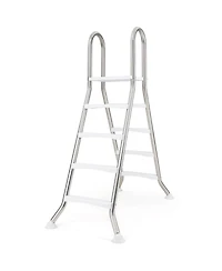 Sugift 75.6" A-Frame Above Ground Pool Ladder for Pools up to 55