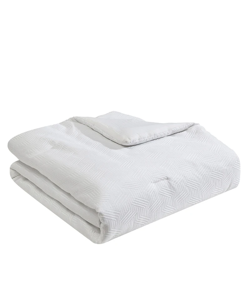 Vcny Home Blanca Jacquard Geometric 5-Pc. Comforter Set