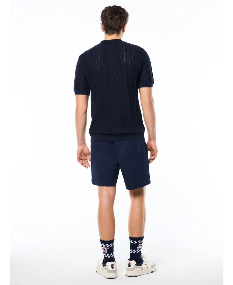 Sergio Tacchini Men's Montell Knit Polo Shirt