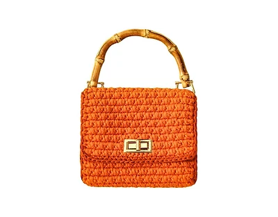Brunna.co The Airmail Mini Crochet Handbag