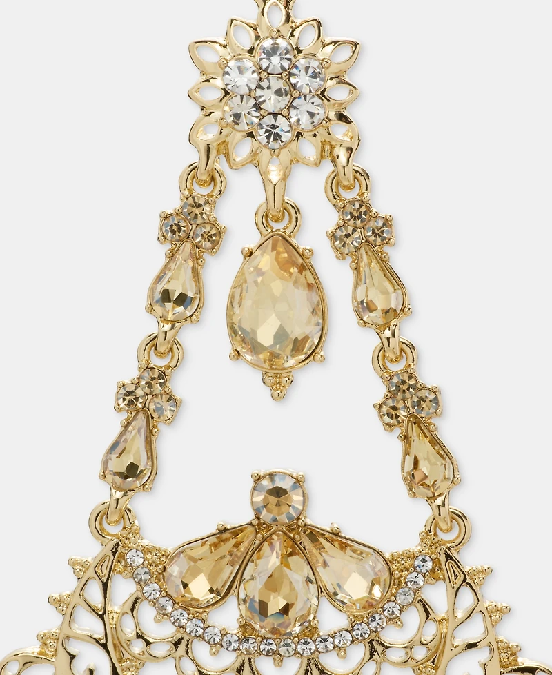 Marchesa Crystal Antique Dynamic Chandelier Earrings