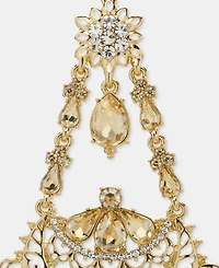 Marchesa Crystal Antique Dynamic Chandelier Earrings