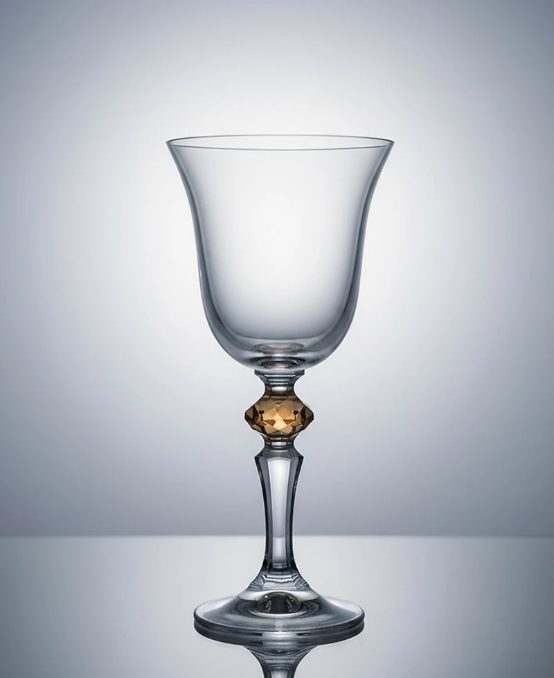 Classic Touch Water Glasses, Set of 6