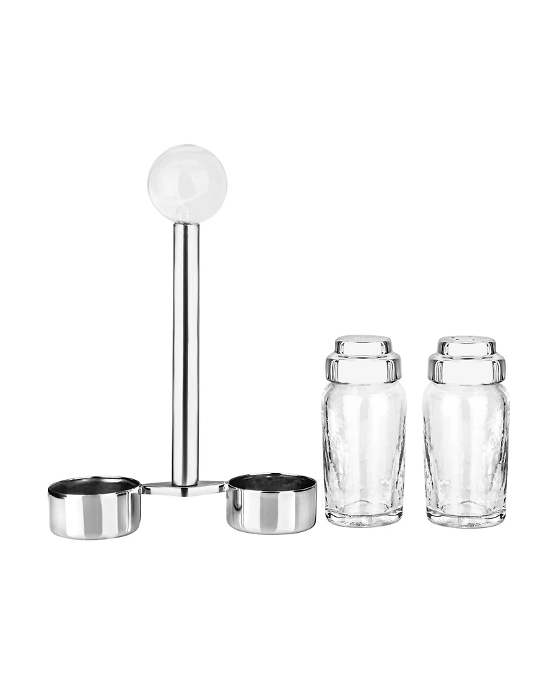 Classic Touch Salt and Pepper Shakers, 5"