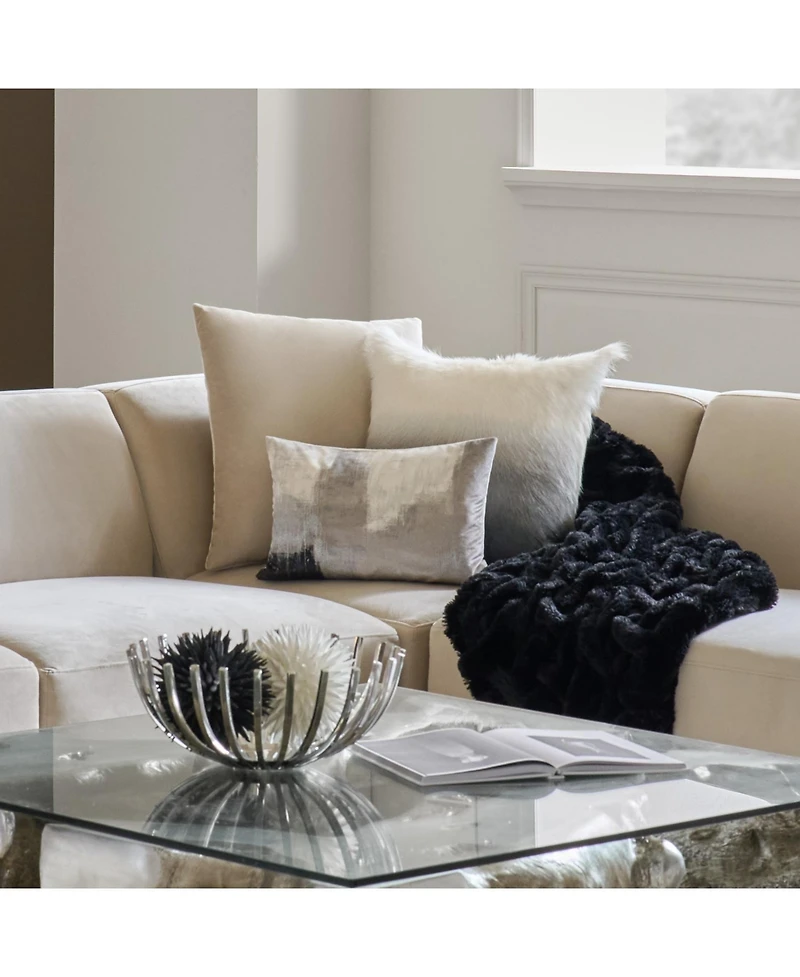 Ombre Fur Pillow 22"