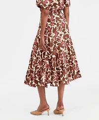 I.n.c. International Concepts Women's Asymmetrical Tiered Skirt, Macy's Exclusive