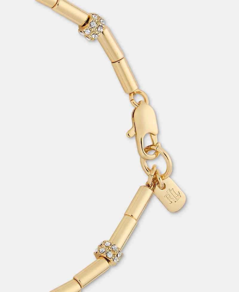 Lauren Ralph Lauren Pave Beaded Flex Bracelet