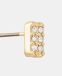 Lauren Ralph Lauren 2-Pc. Set Pave Stud & C-Hoop Earrings Set