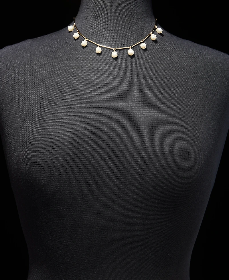 Lauren Ralph Lauren Shaky Imitation Pearl Statement Necklace
