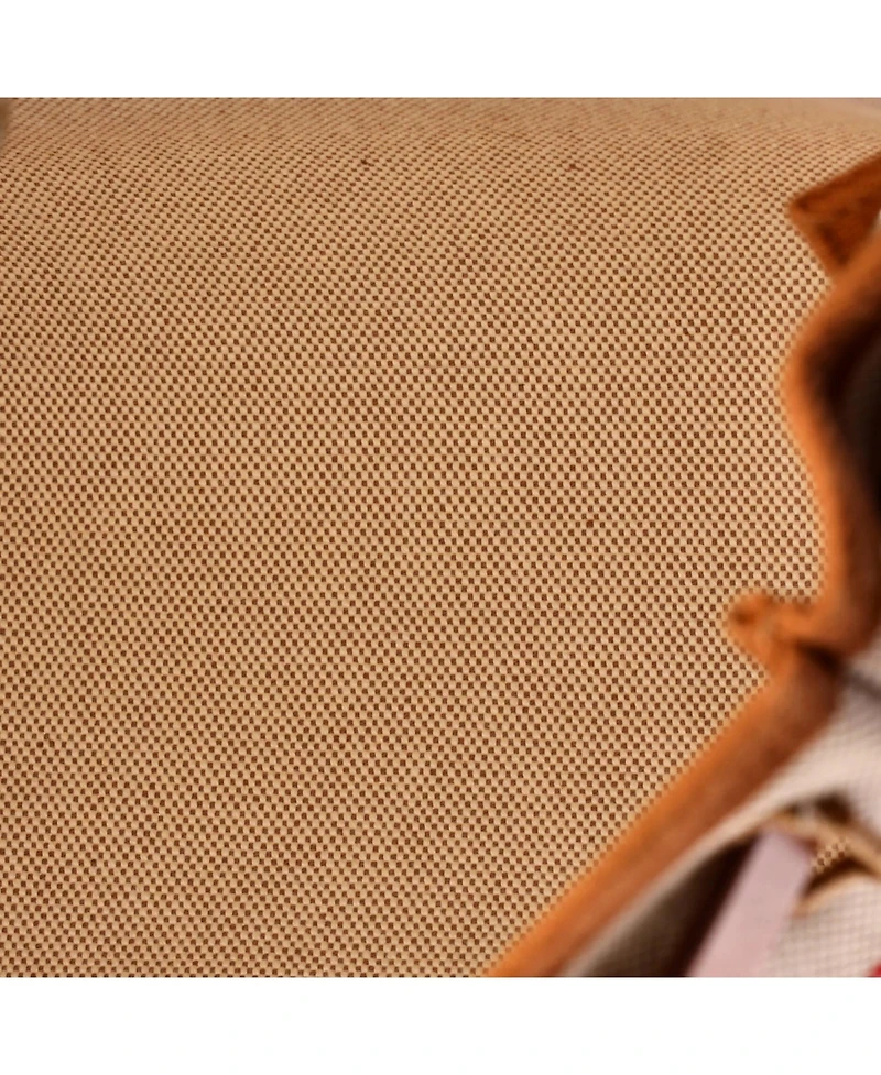 Pre-Owned HERMES 31 Herbag Zip Pegase Pop Toile and Leather