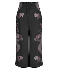 City Chic Women's Plus Size Eternal Side Print Wide Pant