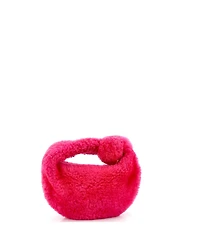 Pre-Owned Bottega Veneta Mini Bv Jodie Hobo Shearling