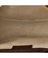 Pre-Owned Gucci Small Ophidia Flap Shoulder Bag Gg Coated Canvas