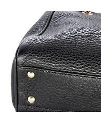 Pre-Owned Gucci Mini Bamboo Shopper Tote Leather