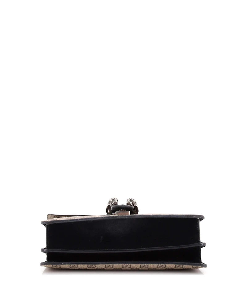 Pre-Owned Gucci Medium Dionysus Bag Gg Coated Canvas