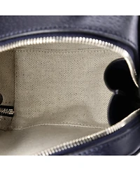 Pre-Owned Gucci Mini Ophidia Zip Around Top Handle Bag Gg Coated Canvas with Leather