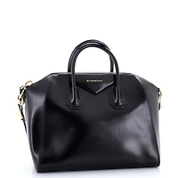Pre-Owned Givenchy Medium Antigona Bag Glazed Leather
