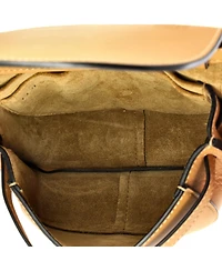 Pre-Owned Loewe Mini Gate Dual Shoulder Bag Leather