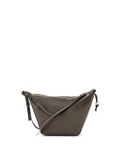 Pre-Owned Loewe Mini Hammock Hobo Leather