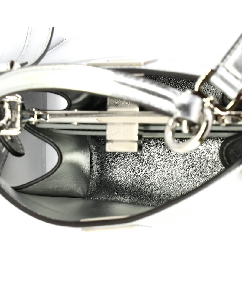 Pre-Owned Fendi Petite x Marc Jacobs Peekaboo ISeeU Bag Leather