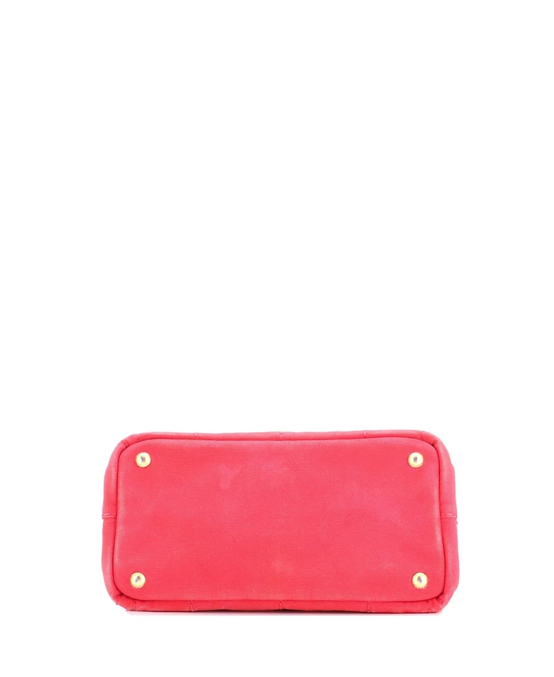 Pre-Owned Prada Mini Canapa Tote Canvas