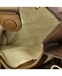 Pre-Owned Gucci Small Bamboo Shopper Tote Leather