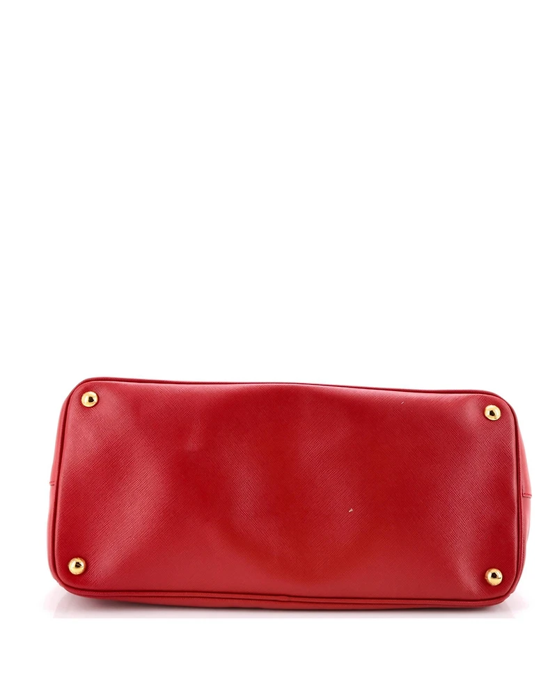 Pre-Owned Prada Large Lux Open Tote Saffiano Leather