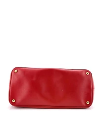 Pre-Owned Prada Large Lux Open Tote Saffiano Leather