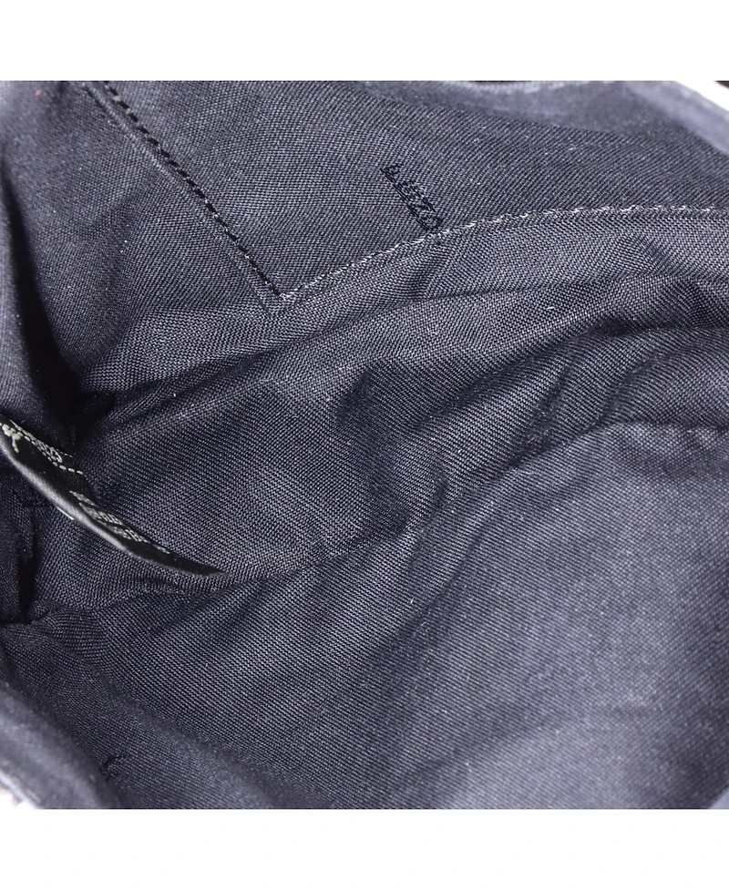 Pre-Owned Fendi Mini Baguette Convertible Belt Bag Printed Nylon