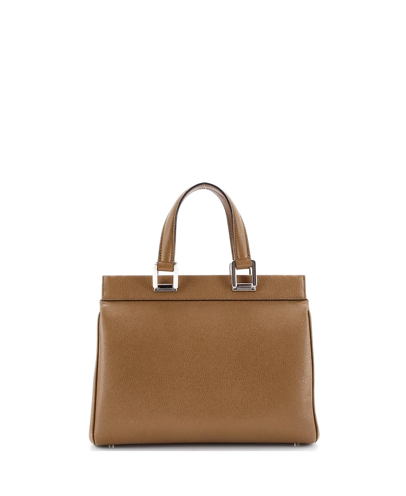 Pre-Owned Gucci Small Zumi Top Handle Bag Leather