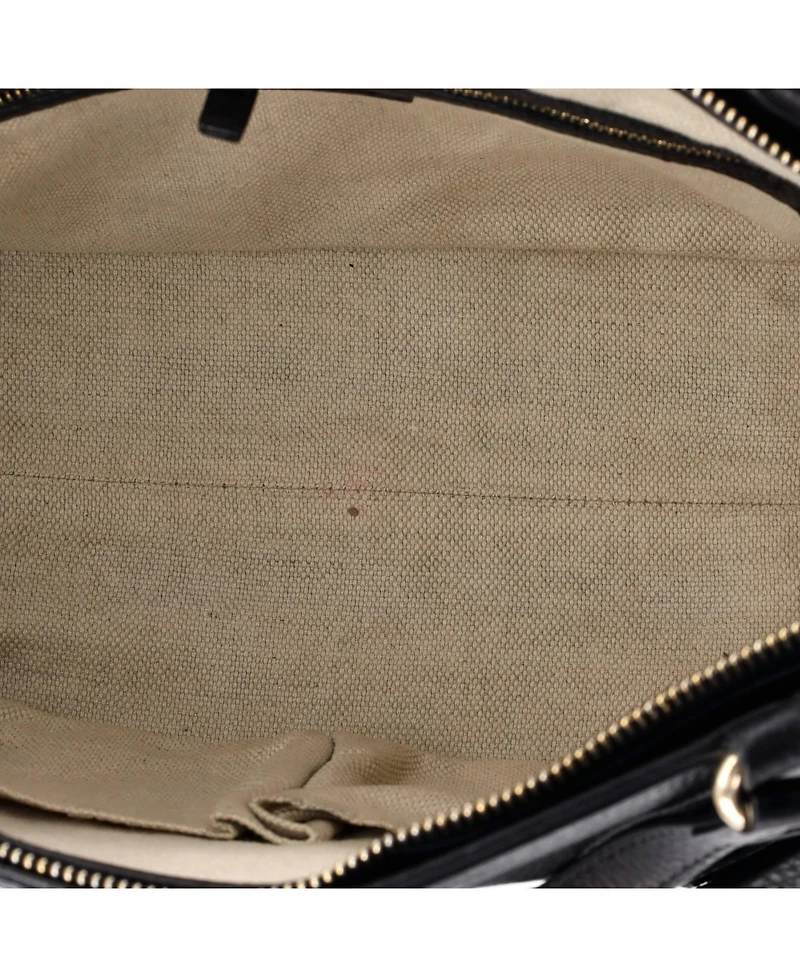 Pre-Owned Gucci Small Soho Convertible Top Handle Bag Leather