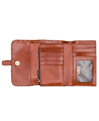 Patricia Nash Perla Trifold Leather Wallet