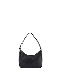 Pre-Owned Prada Mini Adjustable Handle Zip Hobo Saffiano Leather