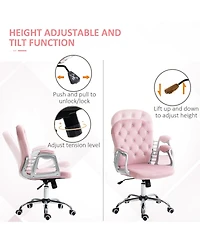 Rainsken Velvet Office Chair