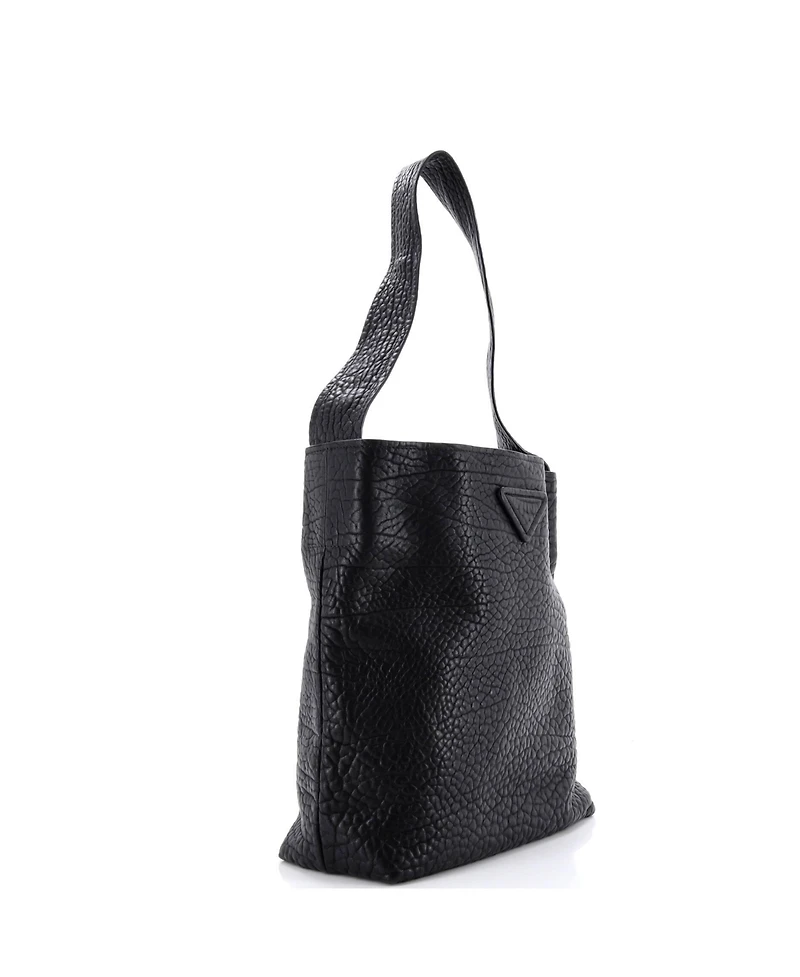 Pre-Owned Prada Triangle Shoulder Bag Calfskin