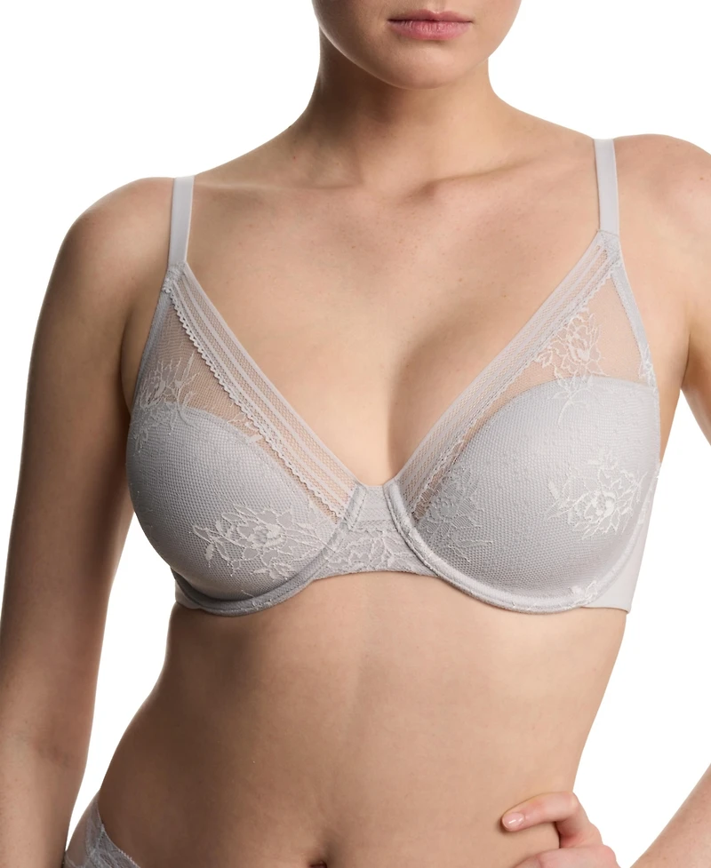 Natori Women's Love Lace Full Coverage Plunge T-Shirt Bra