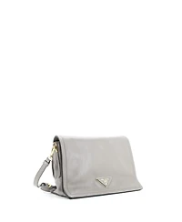 Pre-Owned Prada Small Flap Messenger Glace Calf